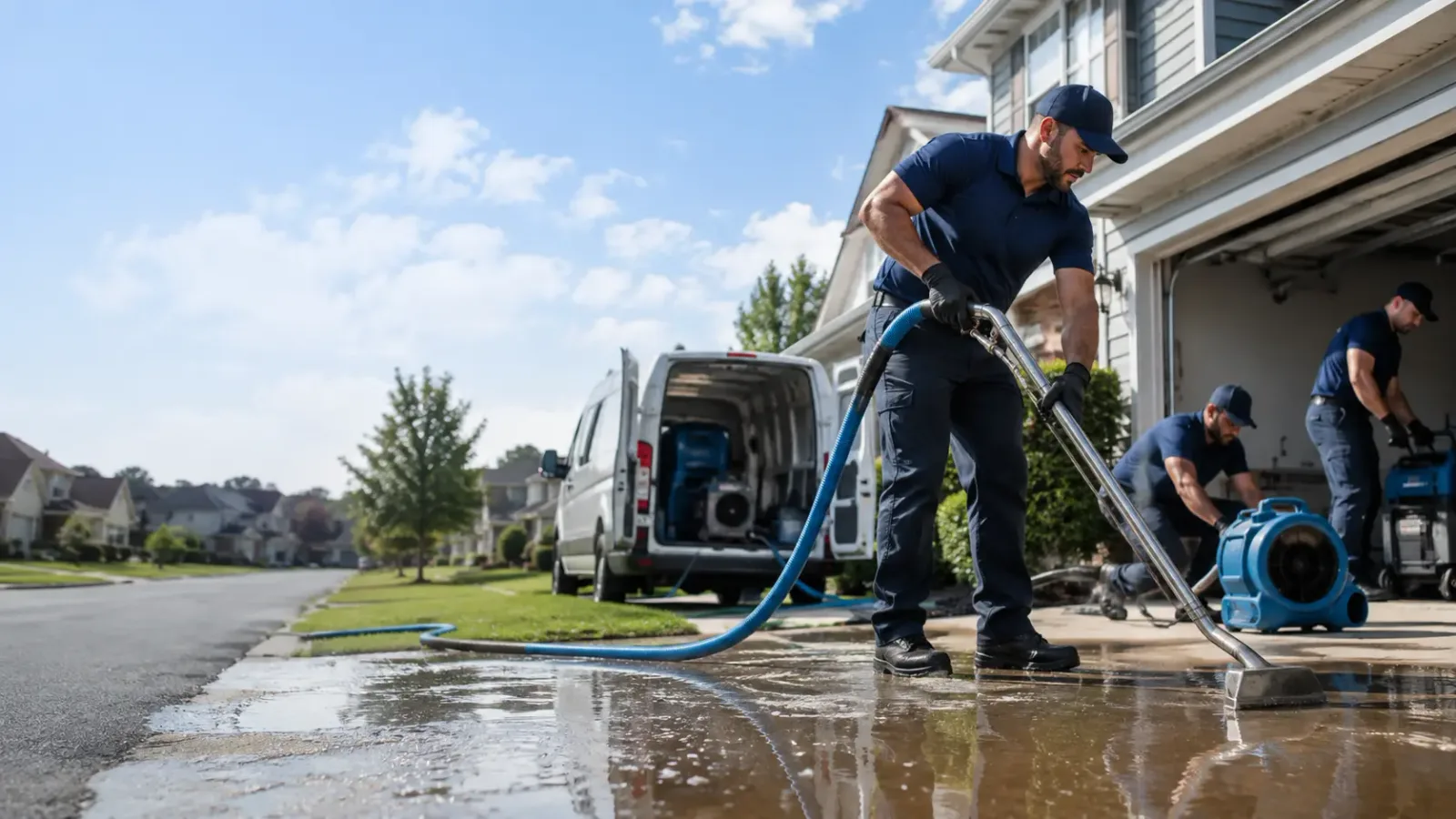 Flood Damage Restoration in Hartshorne, OK